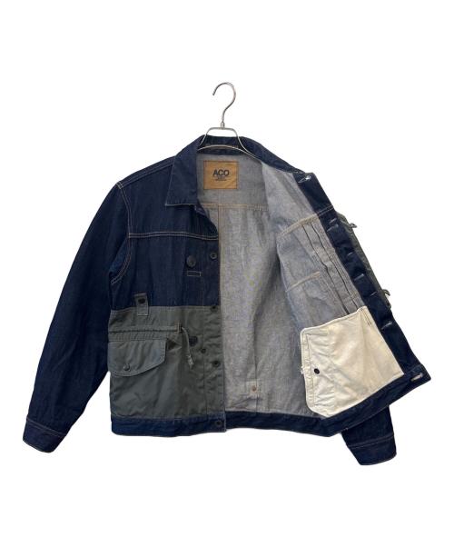 AVIREX（アヴィレックス）AVIREX (アヴィレックス) AVIREX　デニムジャケット インディゴ サイズ:Mの古着・服飾アイテム