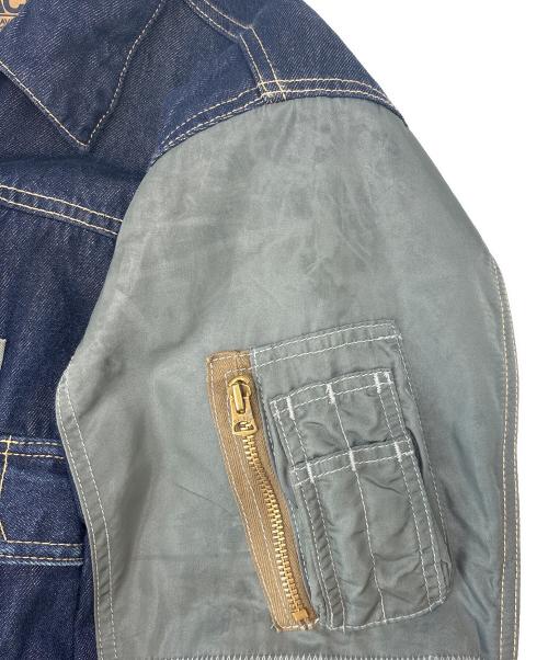 AVIREX（アヴィレックス）AVIREX (アヴィレックス) AVIREX　デニムジャケット インディゴ サイズ:Mの古着・服飾アイテム