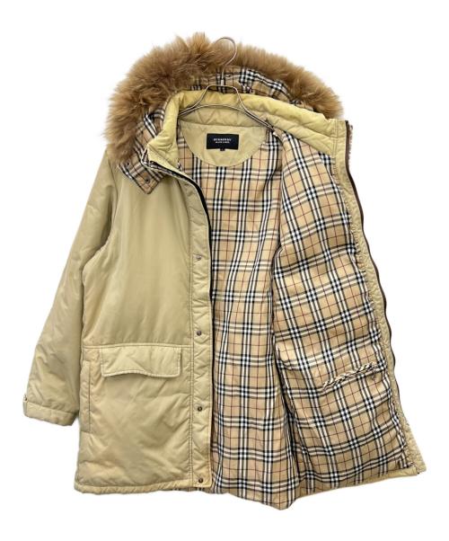 BURBERRY BLACK LABEL（バーバリーブラックレーベル）BURBERRY BLACK LABEL (バーバリーブラックレーベル) BURBERRY BLACK LABEL　ダウンコート ベージュ サイズ:Lの古着・服飾アイテム