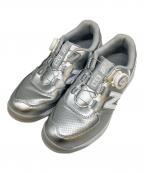 NEW BALANCEニューバランス）の古着「NEW BALANCE　ゴルフシューズ」｜グレー