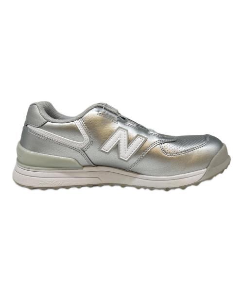 NEW BALANCE（ニューバランス）NEW BALANCE (ニューバランス) NEW BALANCE　ゴルフシューズ グレー サイズ:24の古着・服飾アイテム