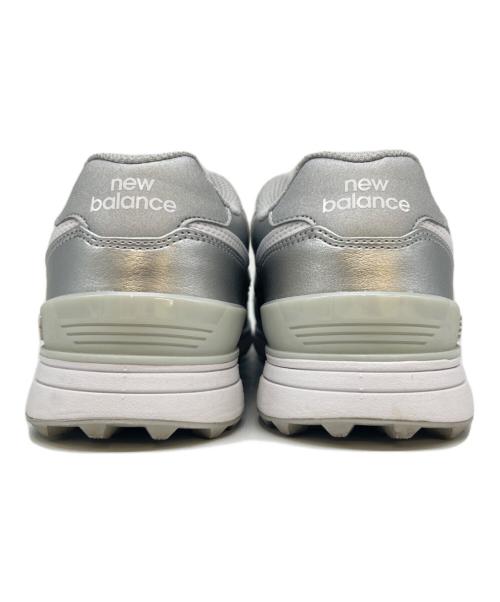 NEW BALANCE（ニューバランス）NEW BALANCE (ニューバランス) NEW BALANCE　ゴルフシューズ グレー サイズ:24の古着・服飾アイテム