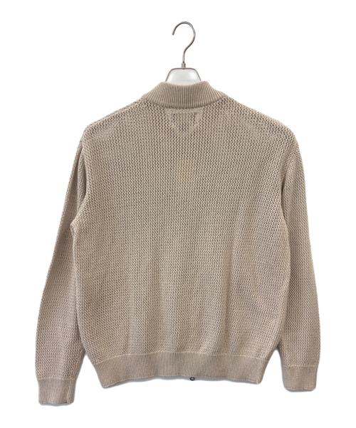 thisisneverthat（ディスイズネバーザット）thisisneverthat (ディスイズネバーザット) thisisneverthat　ニットジャケット ベージュ サイズ:Ｍの古着・服飾アイテム