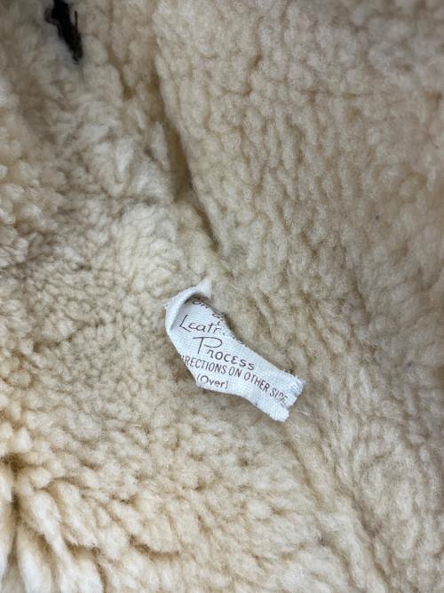 US SHEEPSKIN（USシープスキン）US SHEEPSKIN (USシープスキン) US SHEEPSKIN 　B-3フライトジャケット　米国製　古着 ブラウン サイズ:38の古着・服飾アイテム