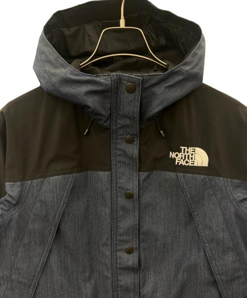 THE NORTH FACE（ザ ノース フェイス）THE NORTH FACE (ザ ノース フェイス) THE NORTH FACE 　Mountain Light Denim Jacket インディゴ×ブラック サイズ:Ｍの古着・服飾アイテム