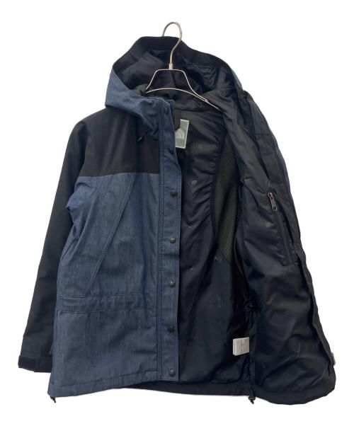 THE NORTH FACE（ザ ノース フェイス）THE NORTH FACE (ザ ノース フェイス) THE NORTH FACE 　Mountain Light Denim Jacket インディゴ×ブラック サイズ:Ｍの古着・服飾アイテム