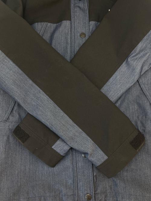 THE NORTH FACE（ザ ノース フェイス）THE NORTH FACE (ザ ノース フェイス) THE NORTH FACE 　Mountain Light Denim Jacket インディゴ×ブラック サイズ:Ｍの古着・服飾アイテム