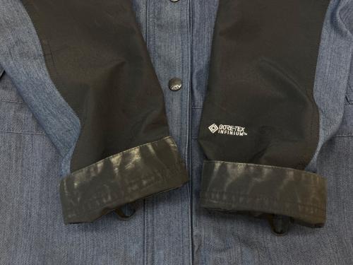 THE NORTH FACE（ザ ノース フェイス）THE NORTH FACE (ザ ノース フェイス) THE NORTH FACE 　Mountain Light Denim Jacket インディゴ×ブラック サイズ:Ｍの古着・服飾アイテム