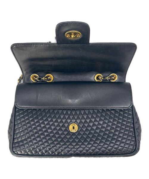 BALLY（バリー）BALLY (バリー) BALLY　チェーンショルダーバッグ ブラックの古着・服飾アイテム