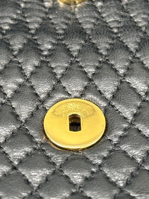 BALLY（バリー）BALLY (バリー) BALLY　チェーンショルダーバッグ ブラックの古着・服飾アイテム