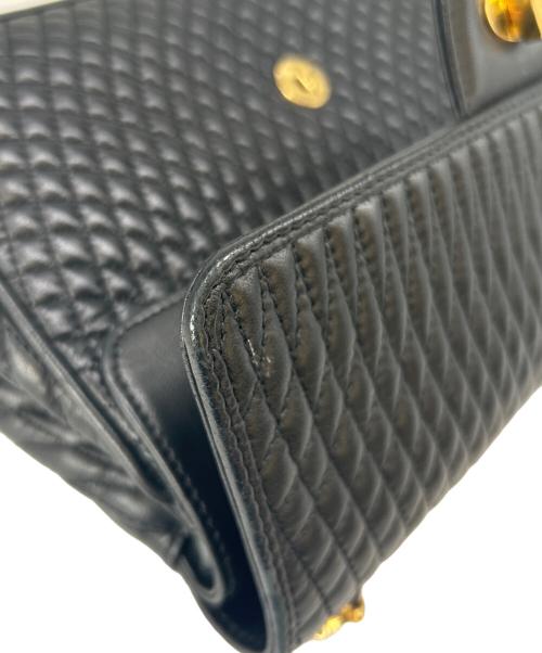 BALLY（バリー）BALLY (バリー) BALLY　チェーンショルダーバッグ ブラックの古着・服飾アイテム