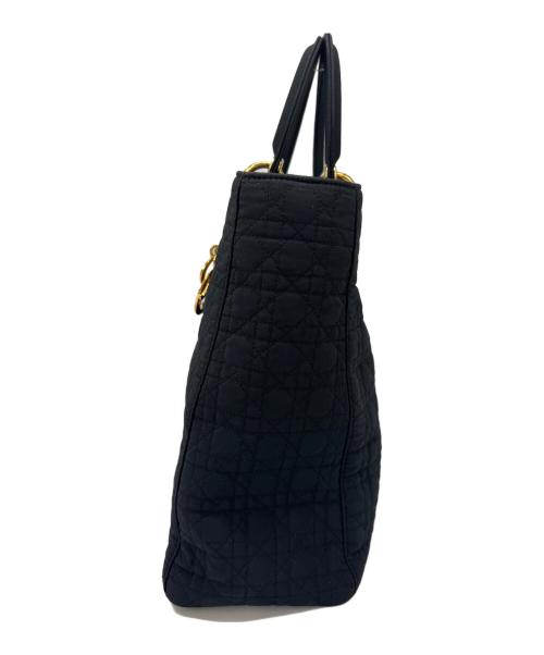 Christian Dior（クリスチャン ディオール）Christian Dior (クリスチャン ディオール) Christian Dior　カナージュ　トートバッグ ブラックの古着・服飾アイテム