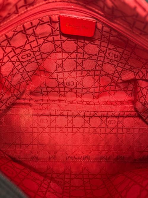 Christian Dior（クリスチャン ディオール）Christian Dior (クリスチャン ディオール) Christian Dior　カナージュ　トートバッグ ブラックの古着・服飾アイテム