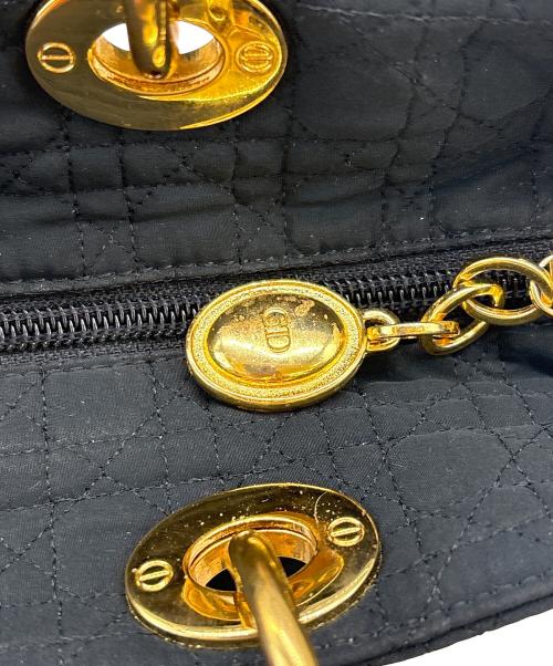 Christian Dior（クリスチャン ディオール）Christian Dior (クリスチャン ディオール) Christian Dior　カナージュ　トートバッグ ブラックの古着・服飾アイテム