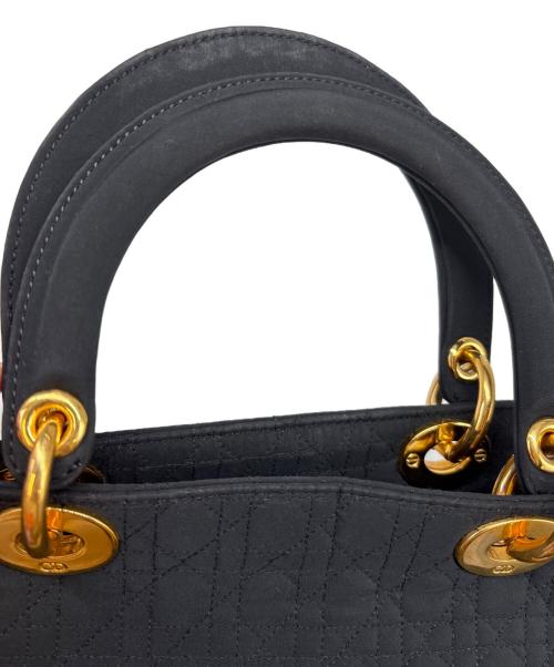 Christian Dior（クリスチャン ディオール）Christian Dior (クリスチャン ディオール) Christian Dior　カナージュ　トートバッグ ブラックの古着・服飾アイテム