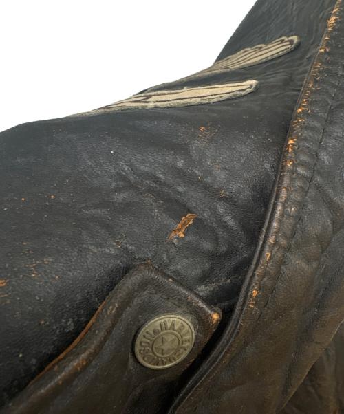 HARLEY-DAVIDSON（ハーレーダビッドソン）HARLEY-DAVIDSON (ハーレーダビッドソン) HARLEY-DAVIDSON　ダブルライダースベスト ブラウン サイズ:Ｍの古着・服飾アイテム