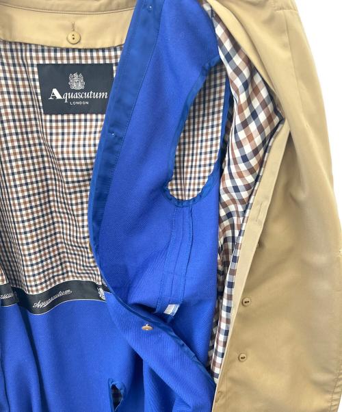Aquascutum（アクアスキュータム）Aquascutum (アクアスキュータム) Aquascutum　ライナー付トレンチコート ベージュ サイズ:8の古着・服飾アイテム