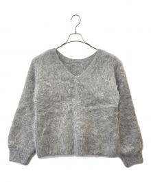anuans（アニュアンス）の古着「anuans　スーリーアルパカニットプルオーバー」｜グレー