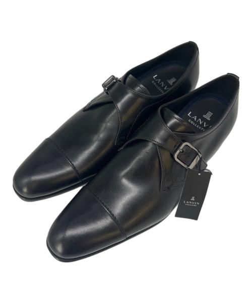 LANVIN COLLECTION（ランバンコレクション）LANVIN COLLECTION (ランバンコレクション) LANVIN COLLECTION　モンクストラップシューズ ブラック サイズ:25　1/2の古着・服飾アイテム