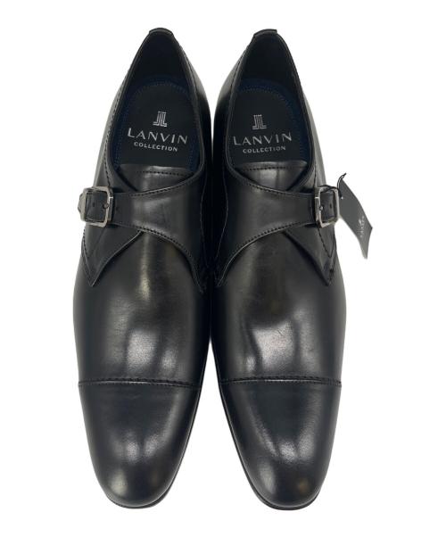 LANVIN COLLECTION（ランバンコレクション）LANVIN COLLECTION (ランバンコレクション) LANVIN COLLECTION　モンクストラップシューズ ブラック サイズ:25　1/2の古着・服飾アイテム