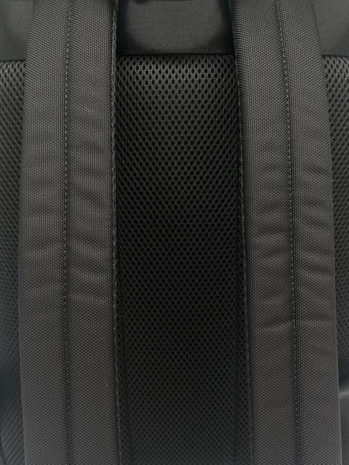 BLACK LABEL CRESTBRIDGE（ブラックレーベル クレストブリッジ）BLACK LABEL CRESTBRIDGE (ブラックレーベル クレストブリッジ) BLACK LABEL CRESTBRIDGE　ビジネスリュック ブラック×グレーの古着・服飾アイテム