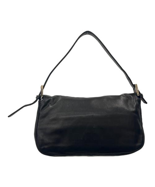 FENDI（フェンディ）FENDI (フェンディ) FENDI マンマバケット　ショルダーバッグ ブラックの古着・服飾アイテム