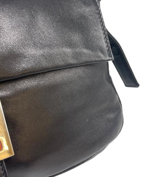 FENDI（フェンディ）FENDI (フェンディ) FENDI マンマバケット　ショルダーバッグ ブラックの古着・服飾アイテム