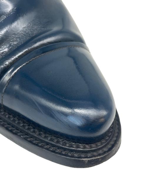 PRADA（プラダ）PRADA (プラダ) PRADA サイドゴアブーツ ネイビー×ブラック サイズ:6の古着・服飾アイテム