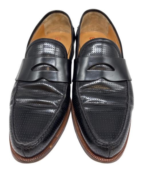 MIU MIU（ミュウミュウ）MIU MIU (ミュウミュウ) MIU MIU　VERO CUOIO　ローファー ブラック サイズ:5 1/2の古着・服飾アイテム