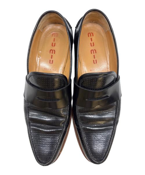 MIU MIU（ミュウミュウ）MIU MIU (ミュウミュウ) MIU MIU　VERO CUOIO　ローファー ブラック サイズ:5 1/2の古着・服飾アイテム