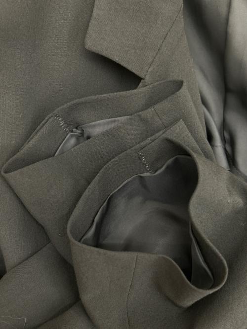 ROBE DE CHAMBRE COMME DES GARCONS（ローブドシャンブル コムデギャルソン）ROBE DE CHAMBRE COMME DES GARCONS (ローブドシャンブル コムデギャルソン) ROBE DE CHAMBRE COMME DES GARCONS　ジャケット ブラック サイズ:RJ-100040の古着・服飾アイテム