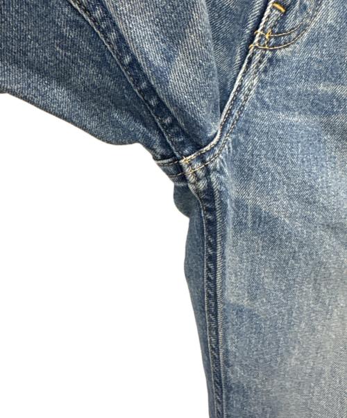 Oblada（オブラダ）Oblada (オブラダ) Oblada　HIGH WAIST CUT OFF　ハイウエストカットオフデニム ブルー サイズ:23の古着・服飾アイテム