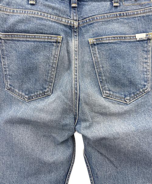 Oblada（オブラダ）Oblada (オブラダ) Oblada　HIGH WAIST CUT OFF　ハイウエストカットオフデニム ブルー サイズ:23の古着・服飾アイテム