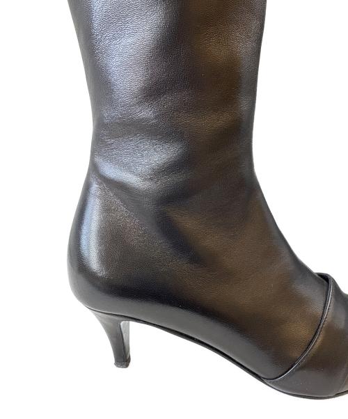 CHANEL（シャネル）CHANEL (シャネル) ロングブーツCHANEL ブラック サイズ:36の古着・服飾アイテム