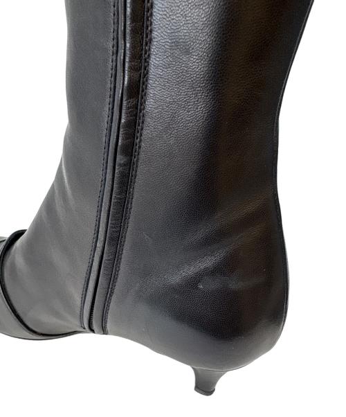 CHANEL（シャネル）CHANEL (シャネル) ロングブーツCHANEL ブラック サイズ:36の古着・服飾アイテム