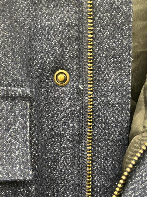 MOONEYES（ムーンアイズ）MOONEYES (ムーンアイズ) MOONEYES　デニムジャケット ブルー サイズ:XLの古着・服飾アイテム