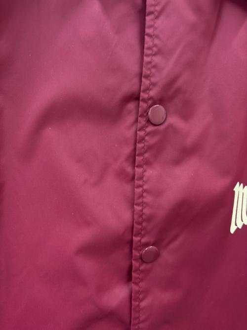 Moon Equipped（ムーンアイズ）Moon Equipped (ムーンアイズ) MOON EQUIPPED　コーチジャケット バーガンディー サイズ:XXLの古着・服飾アイテム