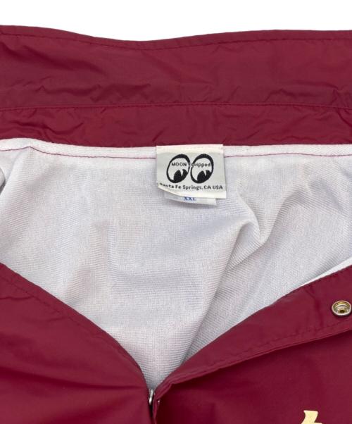 Moon Equipped（ムーンアイズ）Moon Equipped (ムーンアイズ) MOON EQUIPPED　コーチジャケット バーガンディー サイズ:XXLの古着・服飾アイテム