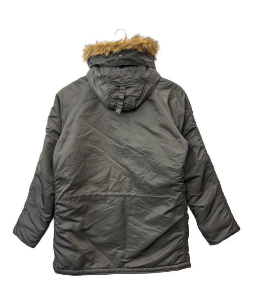 ALPHA（アルファ）ALPHA (アルファ) ALPHA　モッズコート グレー サイズ:XLの古着・服飾アイテム