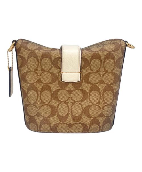 COACH（コーチ）COACH (コーチ) COACH シグネチャー　スヌーピーコラボ　ショルダーバッグの古着・服飾アイテム