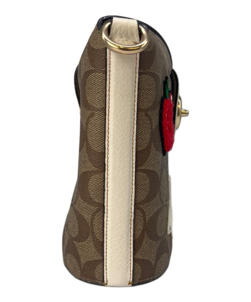 COACH（コーチ）COACH (コーチ) COACH シグネチャー　スヌーピーコラボ　ショルダーバッグの古着・服飾アイテム