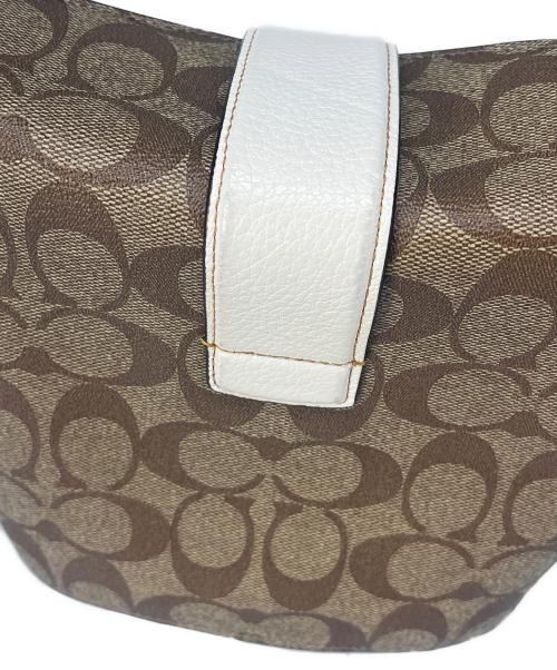 COACH（コーチ）COACH (コーチ) COACH シグネチャー　スヌーピーコラボ　ショルダーバッグの古着・服飾アイテム