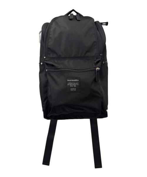marimekko（マリメッコ）marimekko (マリメッコ) marimekko　BUDDY　リュック ブラックの古着・服飾アイテム