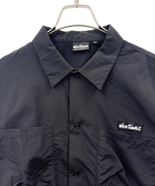 WILD THINGS（ワイルドシングス）WILD THINGS (ワイルドシングス) WILD THINGS　長袖シャツ ブラック サイズ:Ｍの古着・服飾アイテム