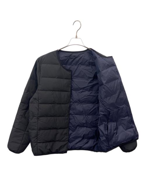 TAION（タイオン）TAION (タイオン) TAION　リバーシブルダウンジャケット ブラック×ネイビー サイズ:Lの古着・服飾アイテム