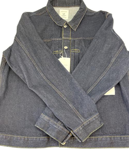 salt&pepper（ソルトアンドペッパー）salt&pepper (ソルトアンドペッパー) Salt&Pepper　T‐BACK TYPE１　デニムジャケット インディゴ サイズ:XLの古着・服飾アイテム