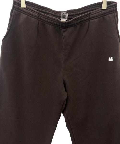 LOS ANGELES APPAREL（ロサンゼルスアパレル）LOS ANGELES APPAREL (ロサンゼルスアパレル) SSZ (エスエスズィー) AH (アキオハセガワ) LOS ANGELES APPAREL 　14ozスウェットセットアップ ブラウン サイズ:2XLの古着・服飾アイテム