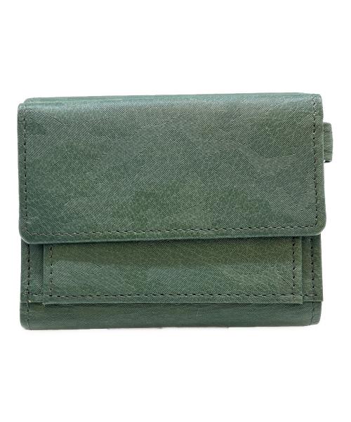 PORTER（ポーター）PORTER (ポーター) PORTER 　3つ折り財布 グリーンの古着・服飾アイテム