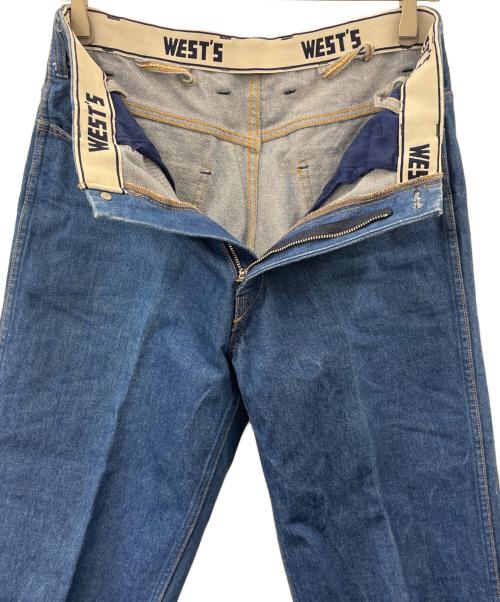 WESTOVERALLS（ウエストオーバーオールズ）WESTOVERALLS (ウエストオーバーオールズ) WESTOVERALLS　ジーンズ ブルー サイズ:W30の古着・服飾アイテム