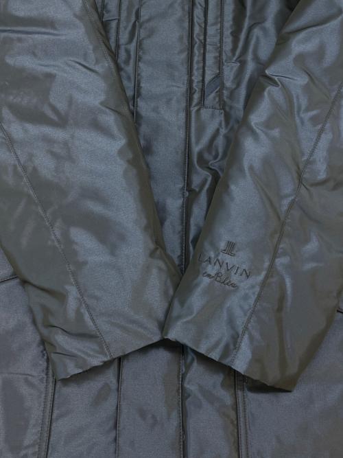 LANVIN en Bleu（ランバンオンブルー）LANVIN en Bleu (ランバンオンブルー) LANVIN en Bleu　ダウンコート ネイビー サイズ:46の古着・服飾アイテム